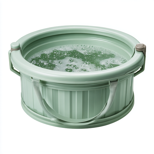 Zylex Foldable Pet Bath Tub - Mint Green