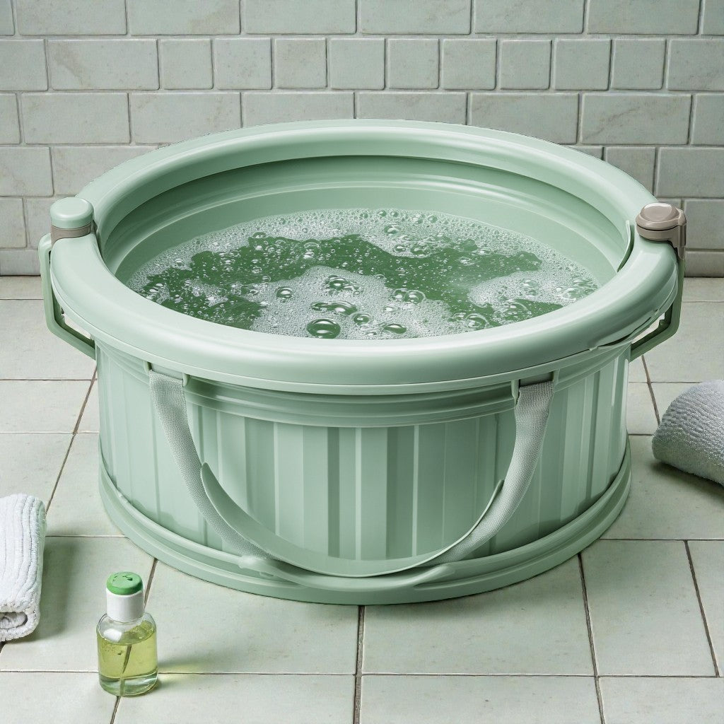 Zylex Foldable Pet Bath Tub - Mint Green
